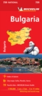Bulgaria - Michelin National Map 739 : Map - Book