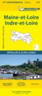 Indre-et-Loire Maine-et-Loire - Michelin Local Map 317 : Map - Book