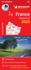 Northeastern France - Michelin National Map 707 : Map - Book