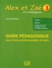 Alex et Zoe et compagnie : Guide pedagogique 3 - 3e  edition - Book
