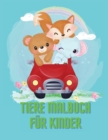Tiere Malbuch Fur Kinder : Erstaunliche Tier-Malbuch & Aktivitaten fur Kinder, Alter: 6-8 - Book
