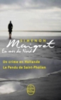 Maigret en mer du Nord : Un crime en Hollande; Le pendu de Saint-Pholien - Book