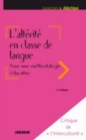 Langues et Didatctique : L'alterite en classe de langue - Book
