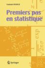 Premiers Pas en Statistique - Book