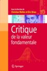 Critique de La Valeur Fondamentale - Book