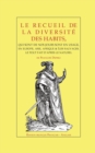 Le recueil de la diversite des habits : de Francois Deprez - Edition bilingue, Francais - Anglais - Book