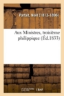 Aux Ministres, Troisi?me Philippique - Book