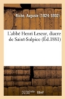 L'Abb? Henri Leseur, Diacre de Saint-Sulpice - Book