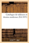 Catalogue de Tableaux Et Dessins Modernes - Book