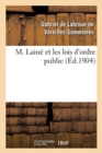 M. Laine Et Les Lois d'Ordre Public - Book