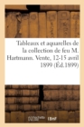 Catalogue Des Tableaux Modernes Et Aquarelles Remarquables Par J. Achard, Berne-Bellecour : Bouguereau de Collection de Feu M. Alfred Hartmann. Vente, 12-15 Avril 1899 - Book
