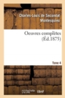 Oeuvres Completes. Tome 4 - Book
