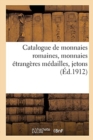 Catalogue de Monnaies Romaines, Monnaies ?trang?res M?dailles, Jetons - Book