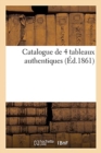 Catalogue de 4 Tableaux Authentiques - Book
