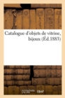 Catalogue d'Objets de Vitrine, Bijoux - Book