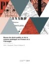Revue Du Droit Public Et de la Science Politique En France Et ? l'?tranger - Book
