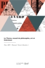 Le Thyrse, recueil de philosophie, art et litterature - Book