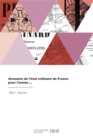 Annuaire de l'etat militaire de France - Book