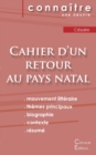 Fiche de lecture Cahier d'un retour au pays natal de Cesaire (Analyse litteraire de reference et resume complet) - Book