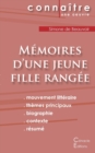 Fiche de lecture Memoires d'une jeune fille rangee de Simone de Beauvoir (Analyse litteraire de reference et resume complet) - Book