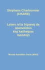 Letero al la friponoj de islamofobio kiuj ka&#349;helpas rasistojn - Book