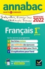 Annales du BAC Annabac 2022 Francais 1re generale sujets & corrige - Book