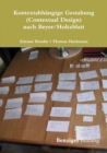 Kontextabhangige Gestaltung (Contextual Design) nach Beyer/Holtzblatt - Book
