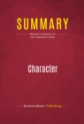 Summary: Character : Review and Analysis of Chris Wallace's Book - eBook