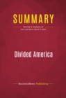 Summary: Divided America : Review and Analysis of Earl and Merle Black's Book - eBook