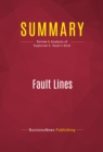 Summary: Fault Lines : Review and Analysis of Raghuram G. Rajan's Book - eBook