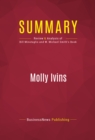 Summary: Molly Ivins : Review and Analysis of Bill Minutaglio and W. Michael Smith's Book - eBook