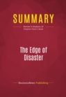 Summary: The Edge of Disaster : Review and Analysis of Stephen Flynn's Book - eBook