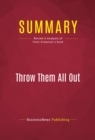 Summary: Throw Them All Out - eBook