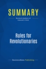 Summary: Rules for Revolutionaries - eBook
