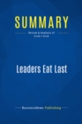 Summary: Leaders Eat Last - eBook