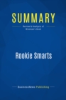 Summary: Rookie Smarts - eBook