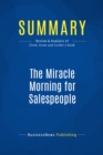 Summary: The Miracle Morning for Salespeople - eBook