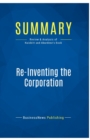 Summary : Re-Inventing the Corporation:Review and Analysis of Naisbitt and Aburdene's Book - Book