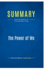 Summary : The Power of We:Review and Analysis of Tisch and Weber's Book - Book