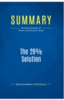 Summary : The 29% Solution:Review and Analysis of Misner and Donovan's Book - Book