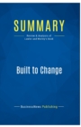 Summary : Built to Change:Review and Analysis of Lawler and Worley's Book - Book