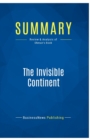 Summary : The Invisible Continent:Review and Analysis of Ohmae's Book - Book