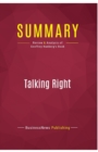 Summary : Talking Right:Review and Analysis of Geoffrey Nunberg's Book - Book