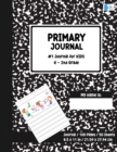 Primary Story Book : Dotted Midline and Picture Space Black Marble Design Grades K-2 School Exercise Book Draw and Write Note book 100 Story Pages - ( Kids Composition Notebooks ) Durable Soft Cover H - Book
