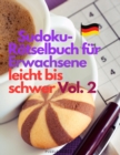 Sudoku-Ratselbuch fur Erwachsene leicht bis schwer Vol. 2 - Book