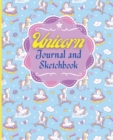 Unicorn Journal and Sketchbook : Cute Unicorn Notebook for Girls-108 pages for Doodling and Writing with SpecialDesign and Magical Unicorns-Girls notebook - Book
