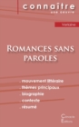 Fiche de lecture Romances sans paroles de Verlaine (Analyse litteraire de reference et resume complet) - Book