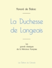La Duchesse de Langeais de Balzac (edition grand format) - Book