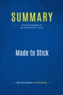 Summary: Made to Stick - eBook