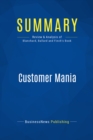 Summary: Customer Mania - eBook